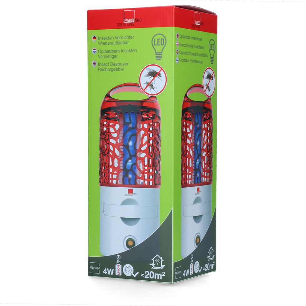Insect Destroyer 4W LED Rechargeable Outdoor & Indoor - Afbeelding 3
