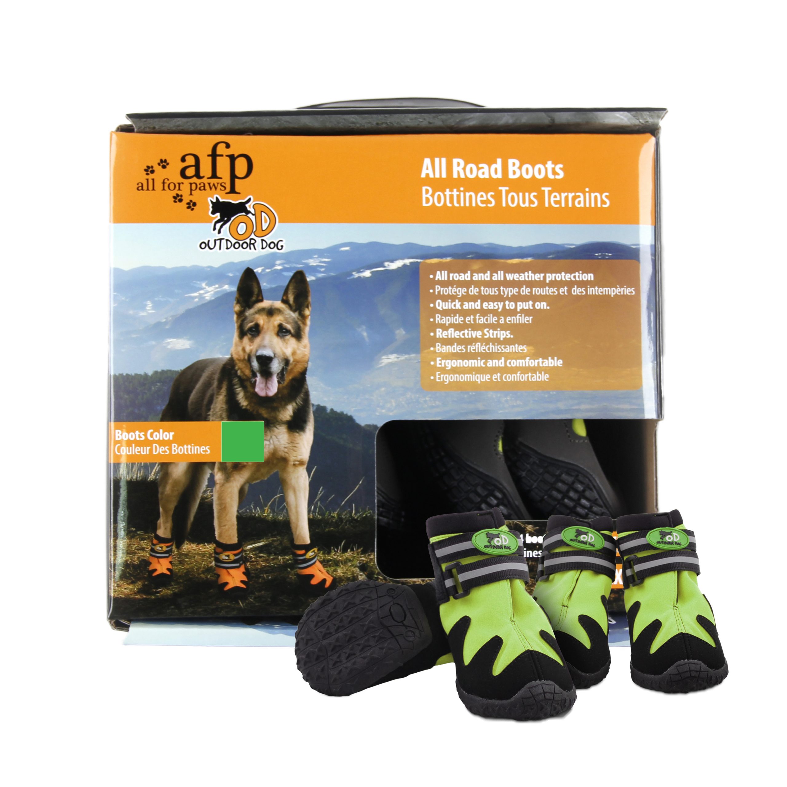 AFP All Road Boots Green S - Afbeelding 4
