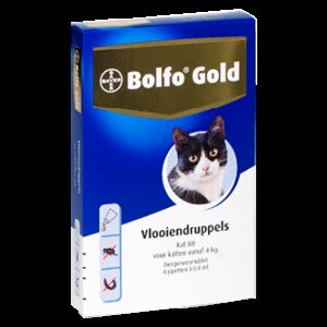 Bolfo Gold 80 kat (>4 kg) - 4 pip