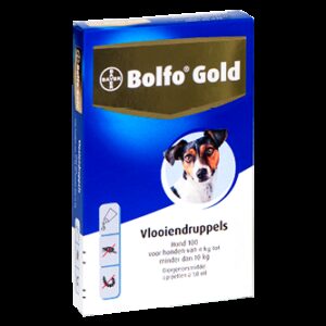 Bolfo Gold 100 hond (4 - 10 kg) - 4 pip