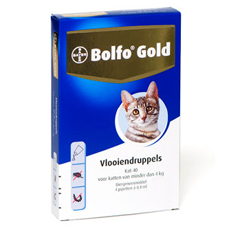 Bolfo Gold 40 kat (<4 kg) - 4 pip - Afbeelding 2