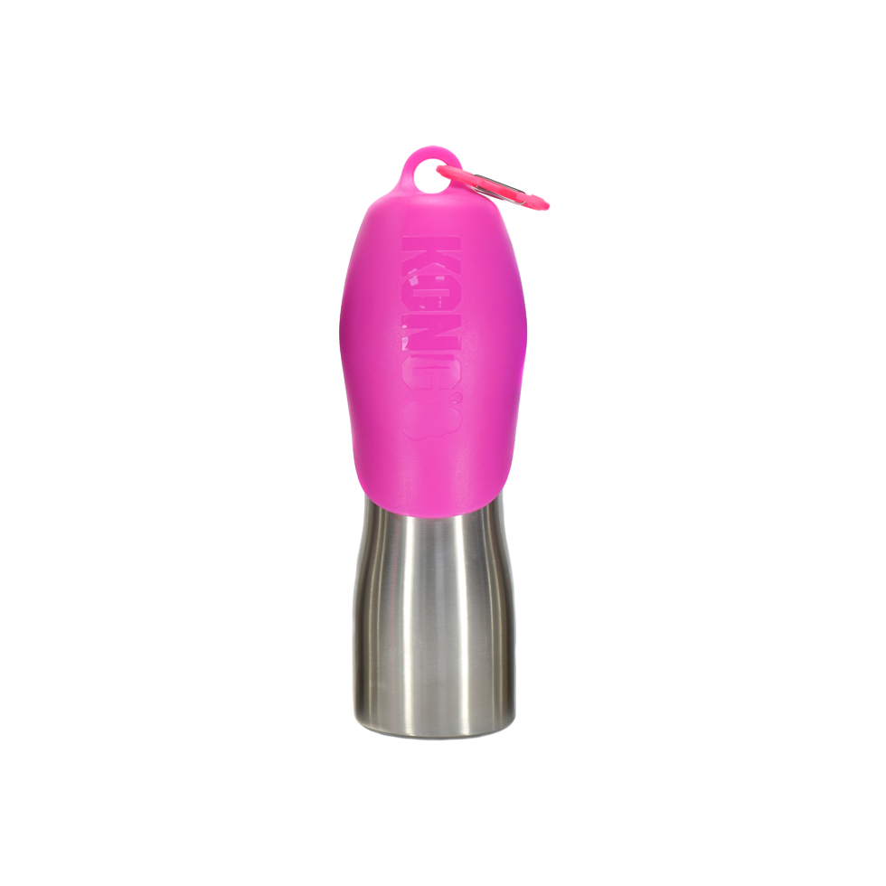 KONG H2O 700 ml rvs waterfles roze