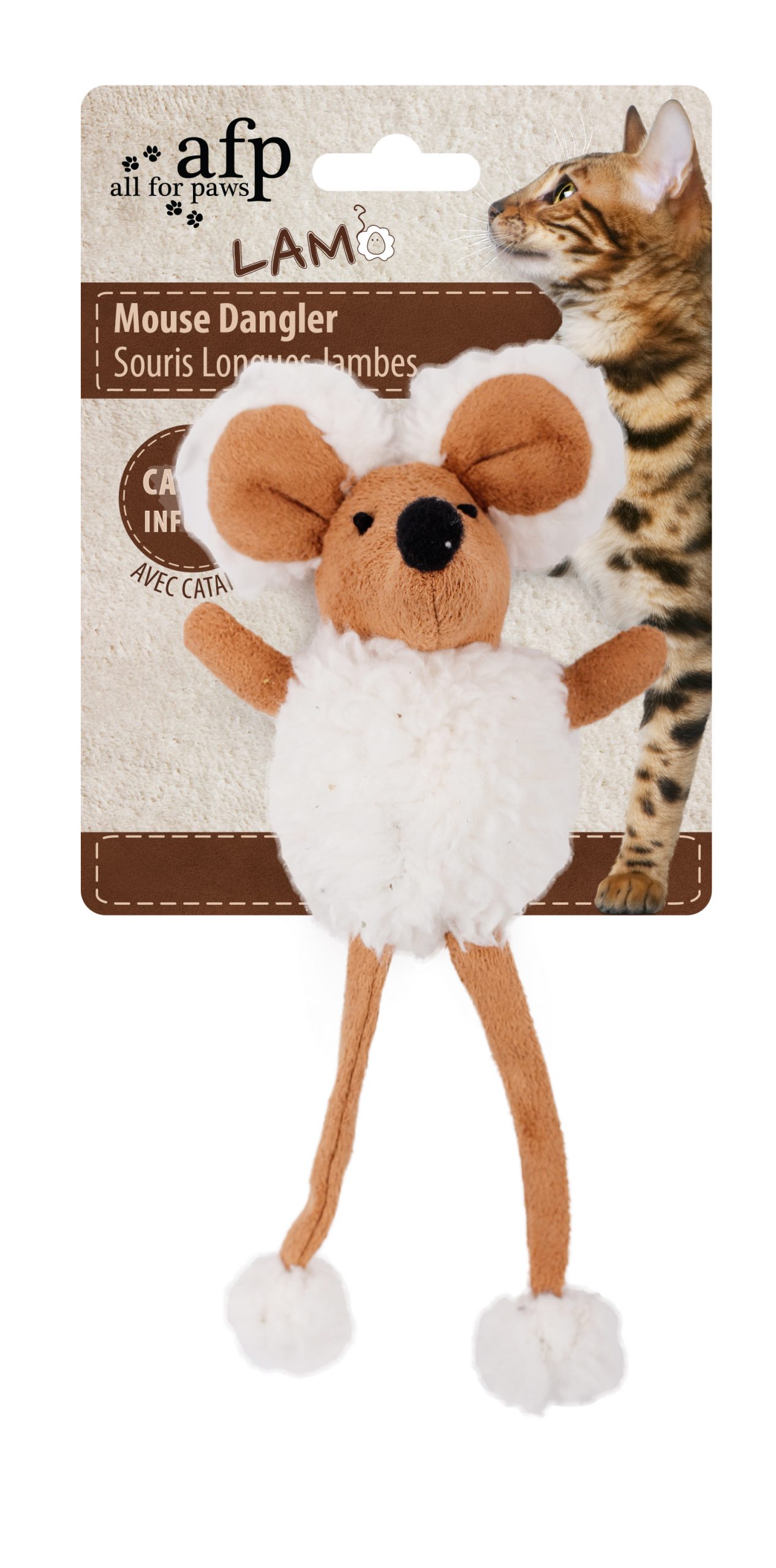 AFP Lambswool-Mouse Dangler - Afbeelding 3