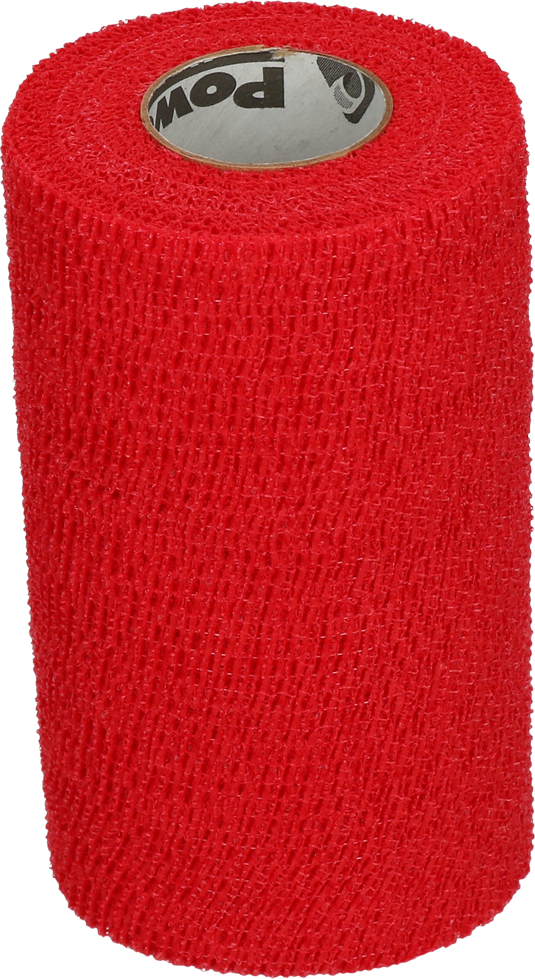 Bandage Equine Powerflex rood 10cm