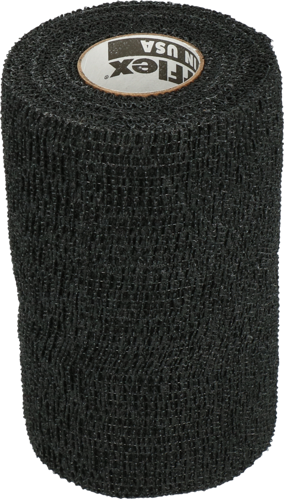 Bandage Equine Powerflex zwart 10cm