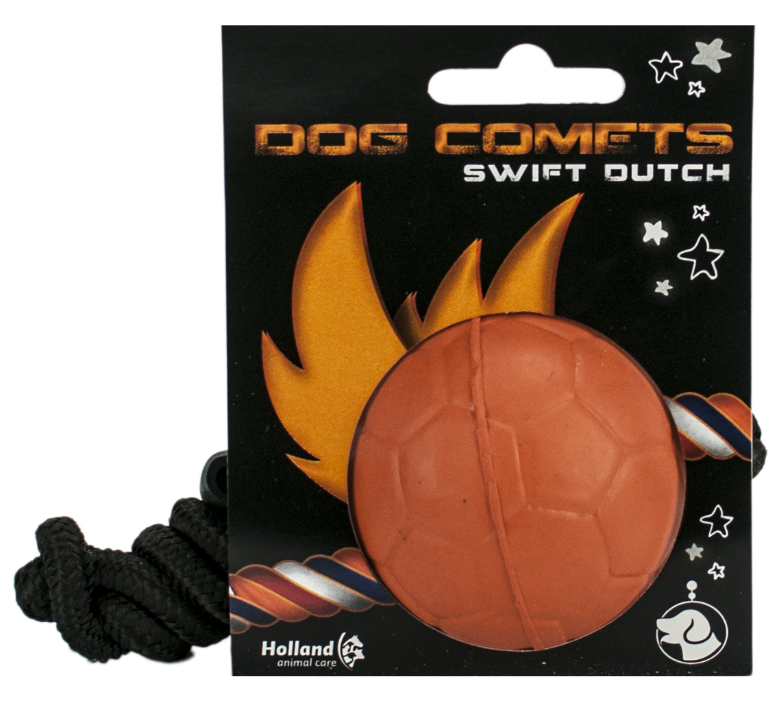 Dog Comets Ball Swift Dutch met Touw