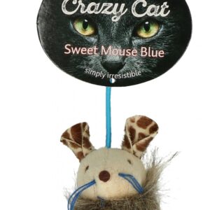 Crazy Cat Sweet Mouse Blue met 100% Madnip