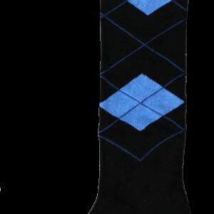 Kniekous RE zwart/l.blauw   43-46