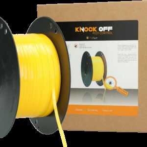 Knock Off Vliegenlint Vervangingsrol geel 400 m