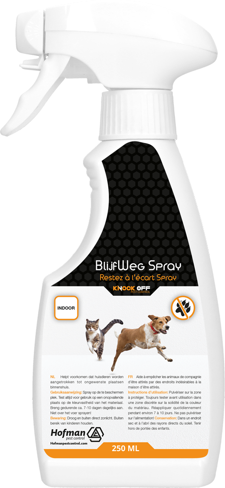 Knock Off BlijfWeg Spray voor binnen