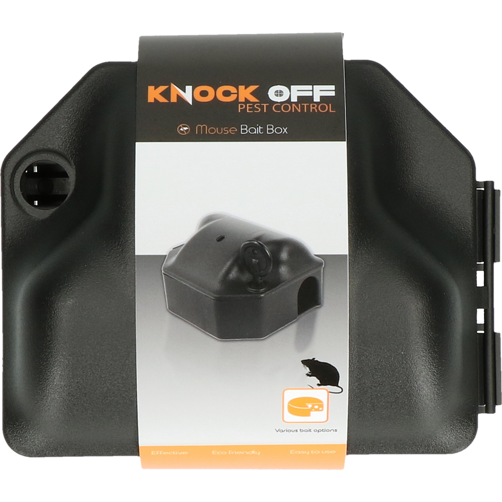 Knock Off Voerdoos Muis incl. sleutel
