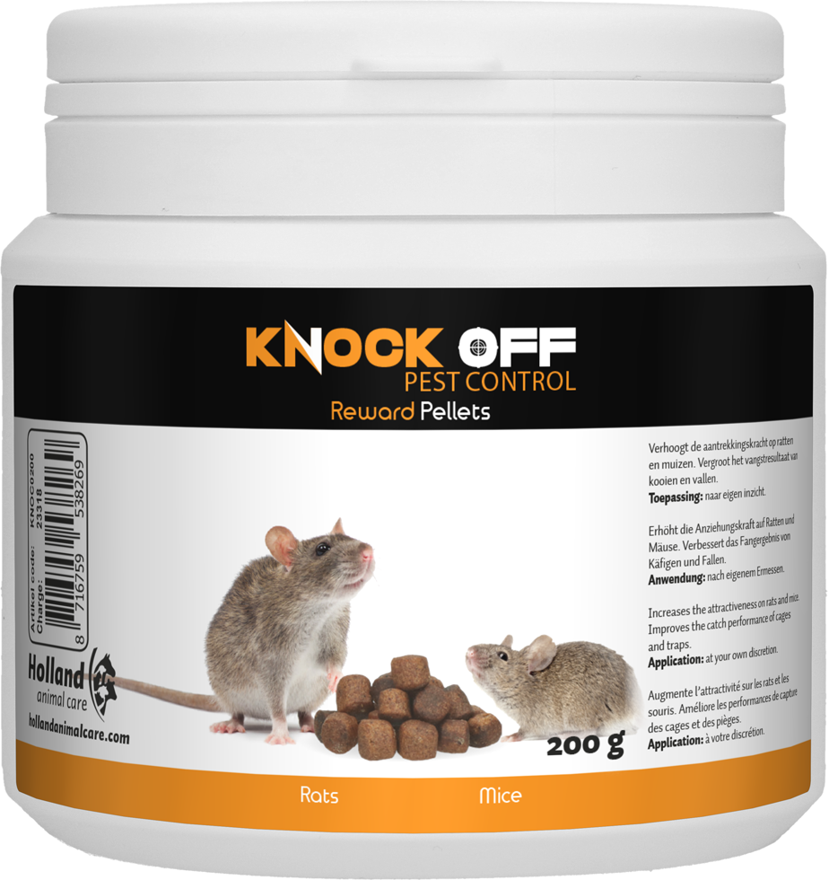 Knock Off Reward Pellets voor muizen & ratten