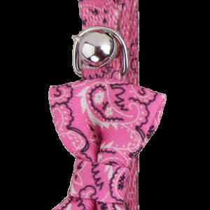 Cat collar w/Bowknot roze