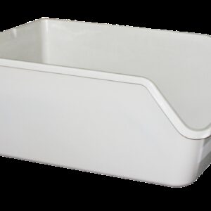 High-back Litter pan 61x45x25cm