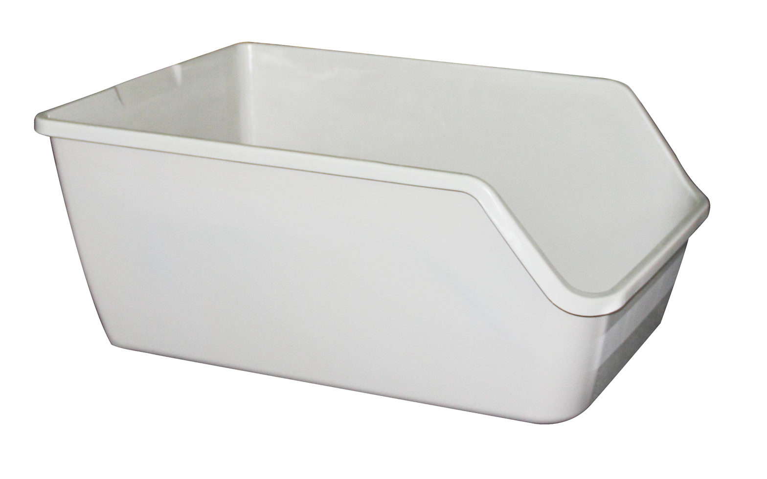 High-back Litter pan 61x45x25cm