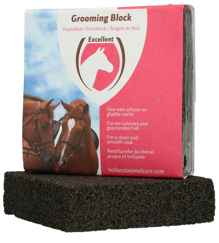 Groom blok Paard
