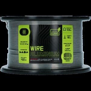 ZoneGuard Draad Basic aluminium 2 mm 400 m