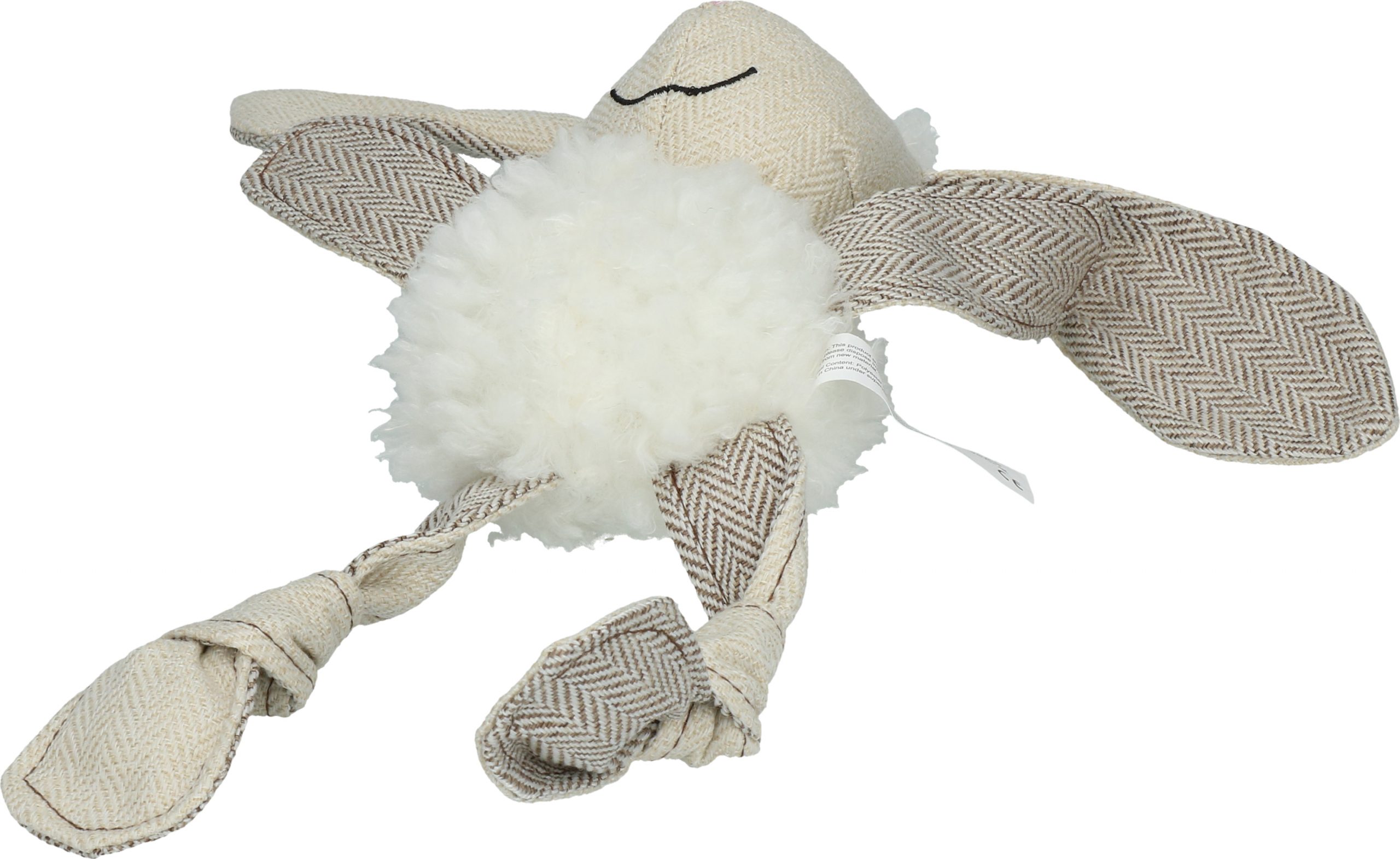 Wooly Luxury Flatfeet Konijn Wit - Afbeelding 3