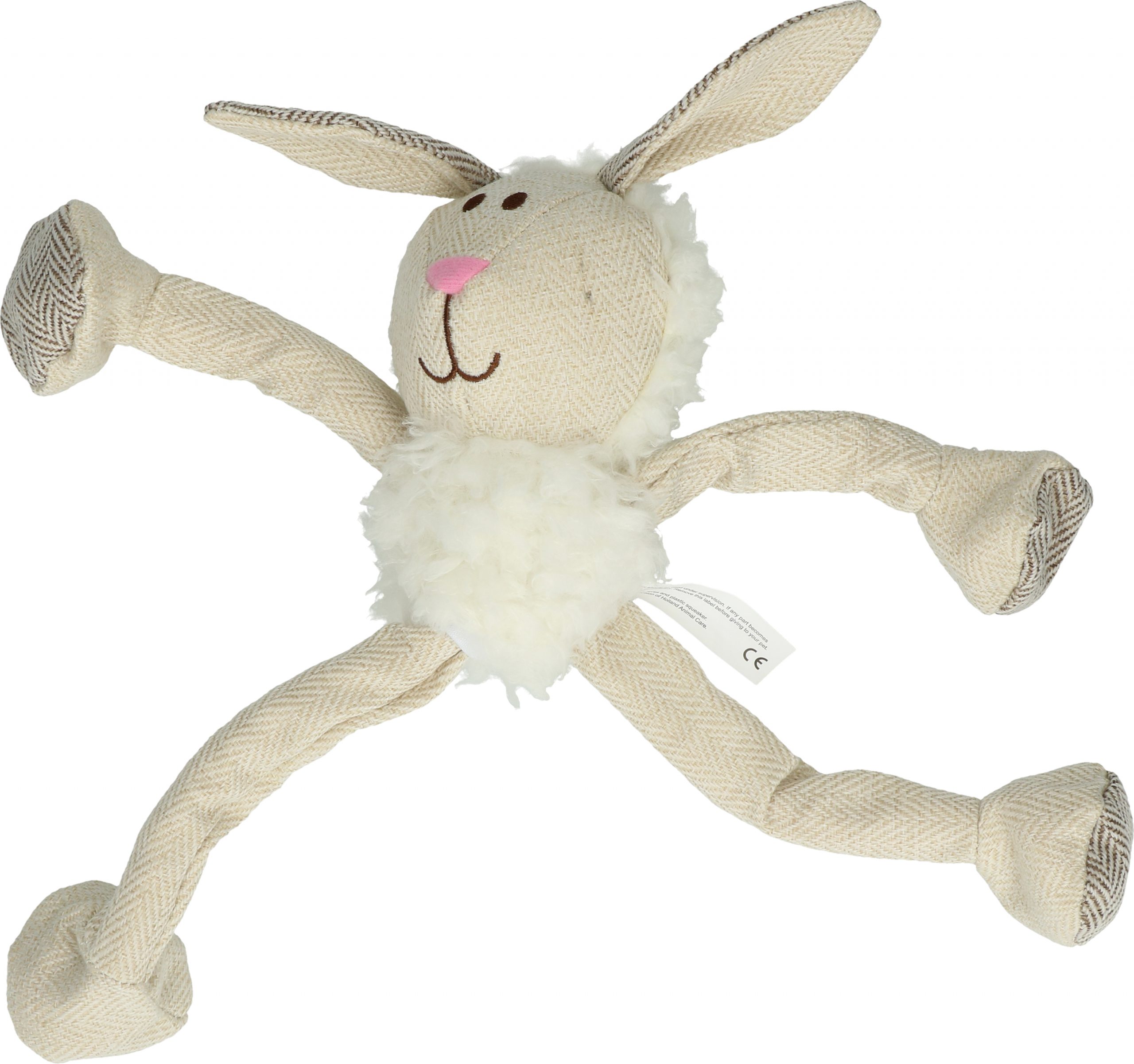 Wooly Luxury Fluffy Konijn Wit - Afbeelding 2