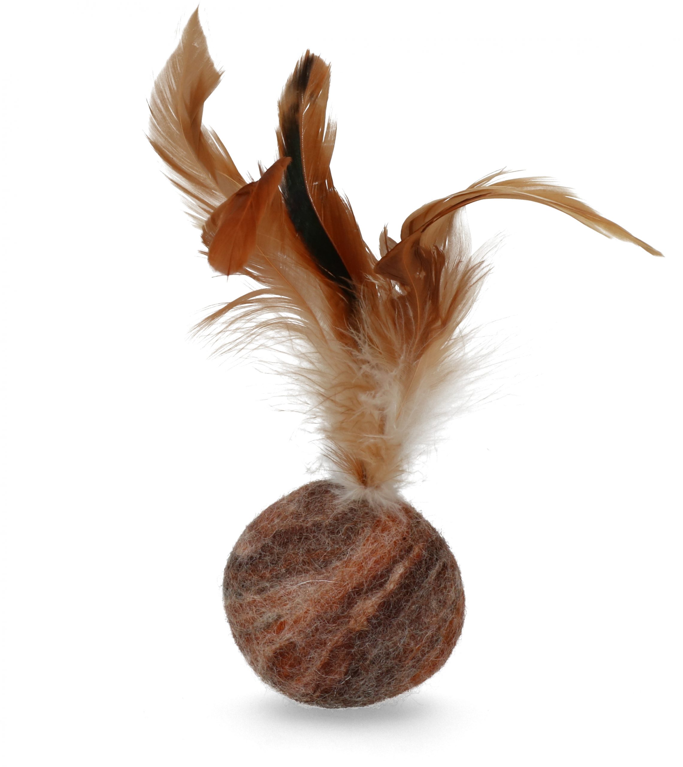 Wooly Luxury Feather Dream Ball Brown - Afbeelding 4