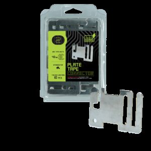 ZoneGuard Lint afrastering begin eindplaatje rvs