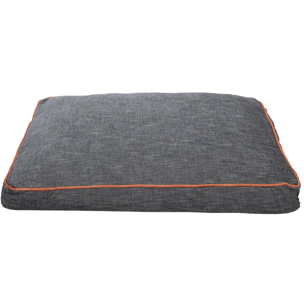 KONG Rectangle Beds Medium, Grijs met oranje lijn
