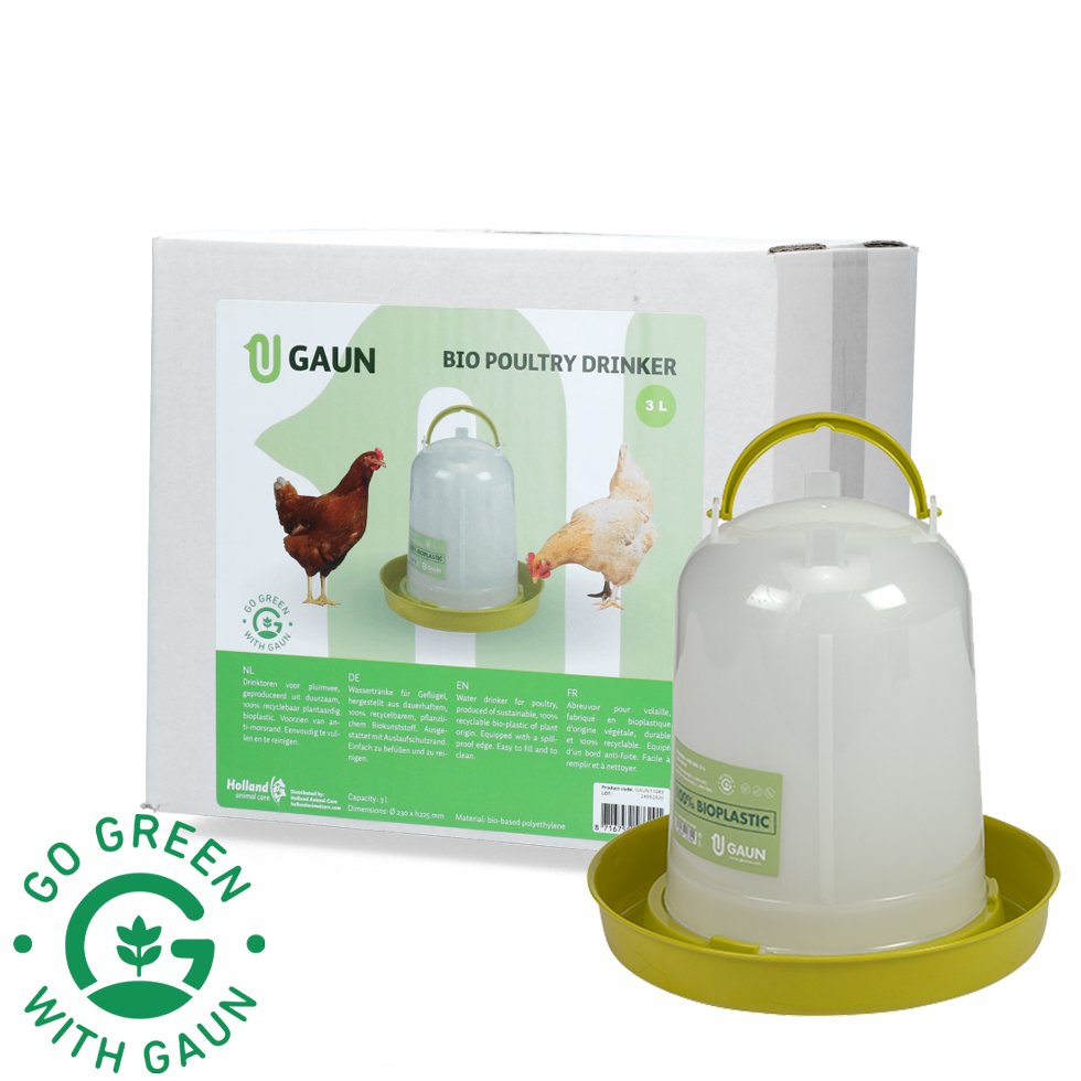 Pluimvee drinktoren 1,5 l Bio green lemon