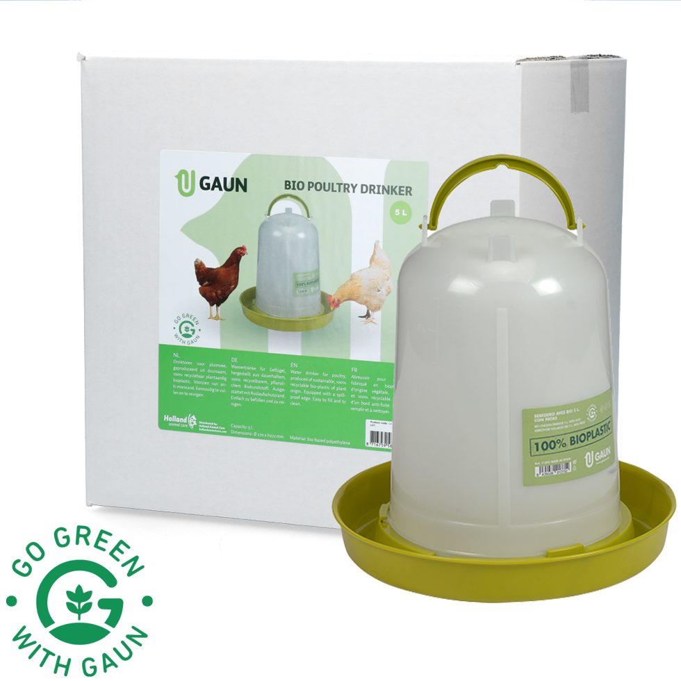 Pluimvee drinktoren 8 l Bio green lemon
