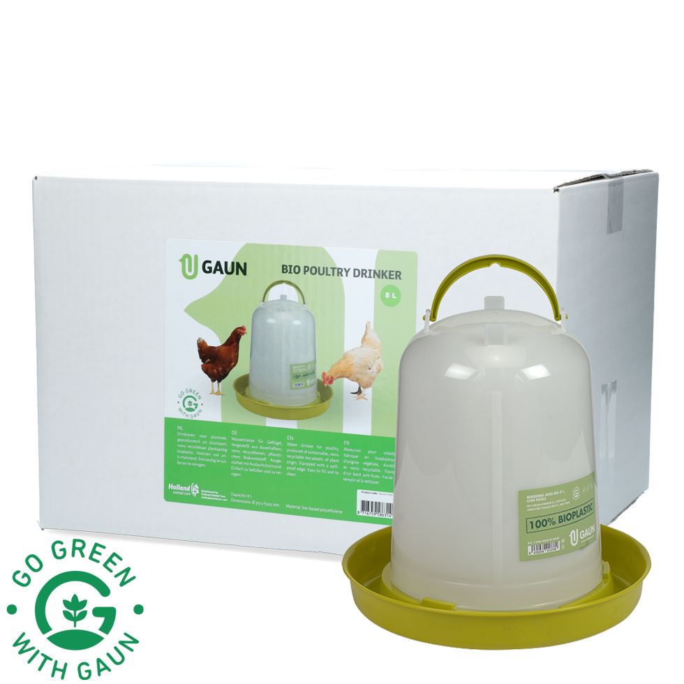 Pluimvee drinktoren 8 l Bio green lemon - Afbeelding 2