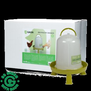 Pluimvee drinktoren 8 l Bio green lemon op pootjes