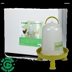 Pluimvee drinktoren 10 l Bio green lemon op pootjes
