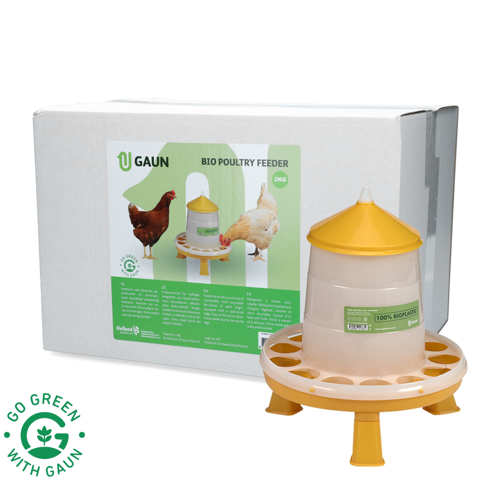 Pluimvee voertoren 2 kg Bio green lemon op pootjes