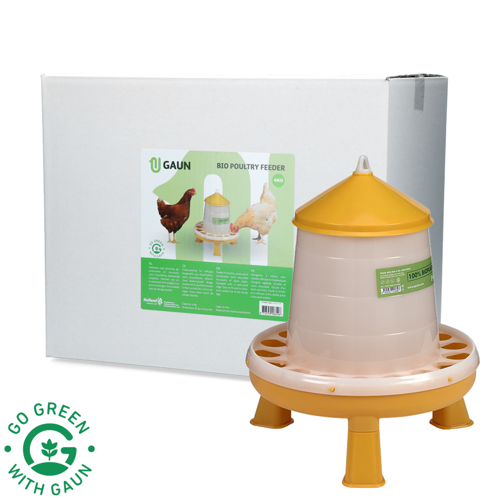 Pluimvee voertoren 4 kg Bio green lemon op pootjes