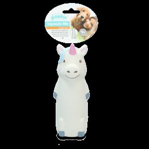 Latex toy met flesje - eenhoorn