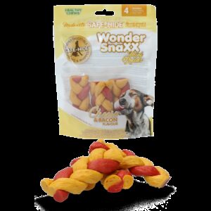 Wonder Snaxx MINI Braid kaas en spek