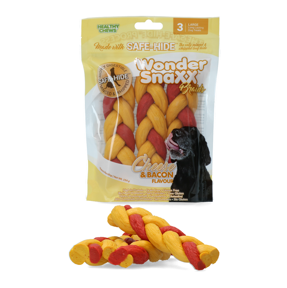 Wonder Snaxx Braid kaas en spek