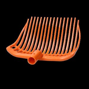 Mestvork kunststof Medium oranje zonder steel