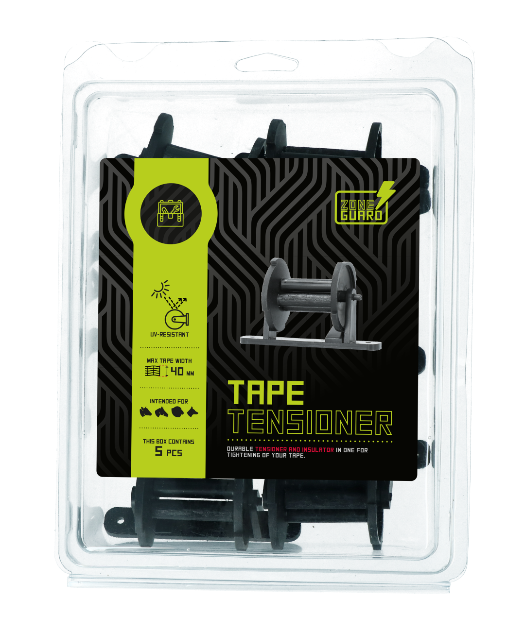 ZoneGuard Lintspanner en isolator 40 mm - Afbeelding 5