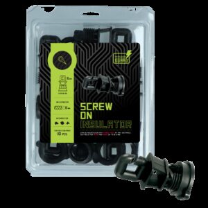 ZoneGuard Isolator Schroef rondpaal ø 14mm, voor draad