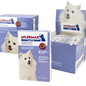 Milbemax Kauwtabletten Hond Klein Chewy 4 tabl. <5kg