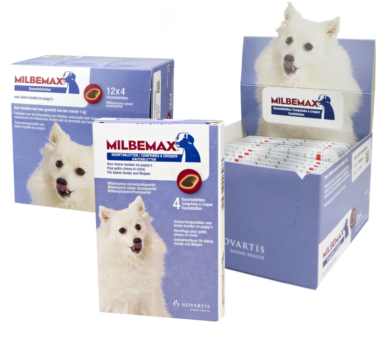 Milbemax Kauwtabletten Hond Klein Chewy 4 tabl. <5kg