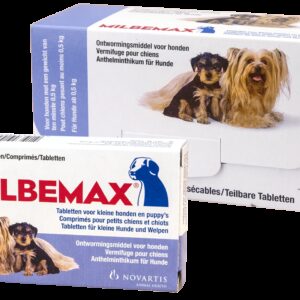 Milbemax Tabletten Puppy/Kleine hond 4 tabl. <5kg