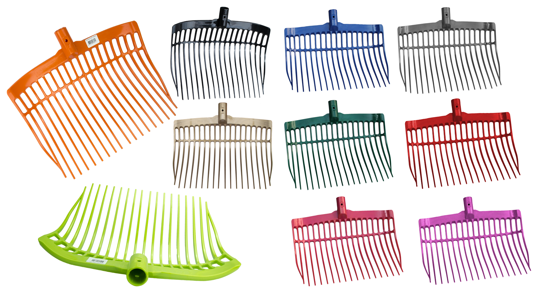 Mestvork kunststof zwart zonder steel - Afbeelding 3