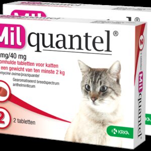 Milquantel 16 mg/40 mg Kat Groot 4 tabl. >2kg