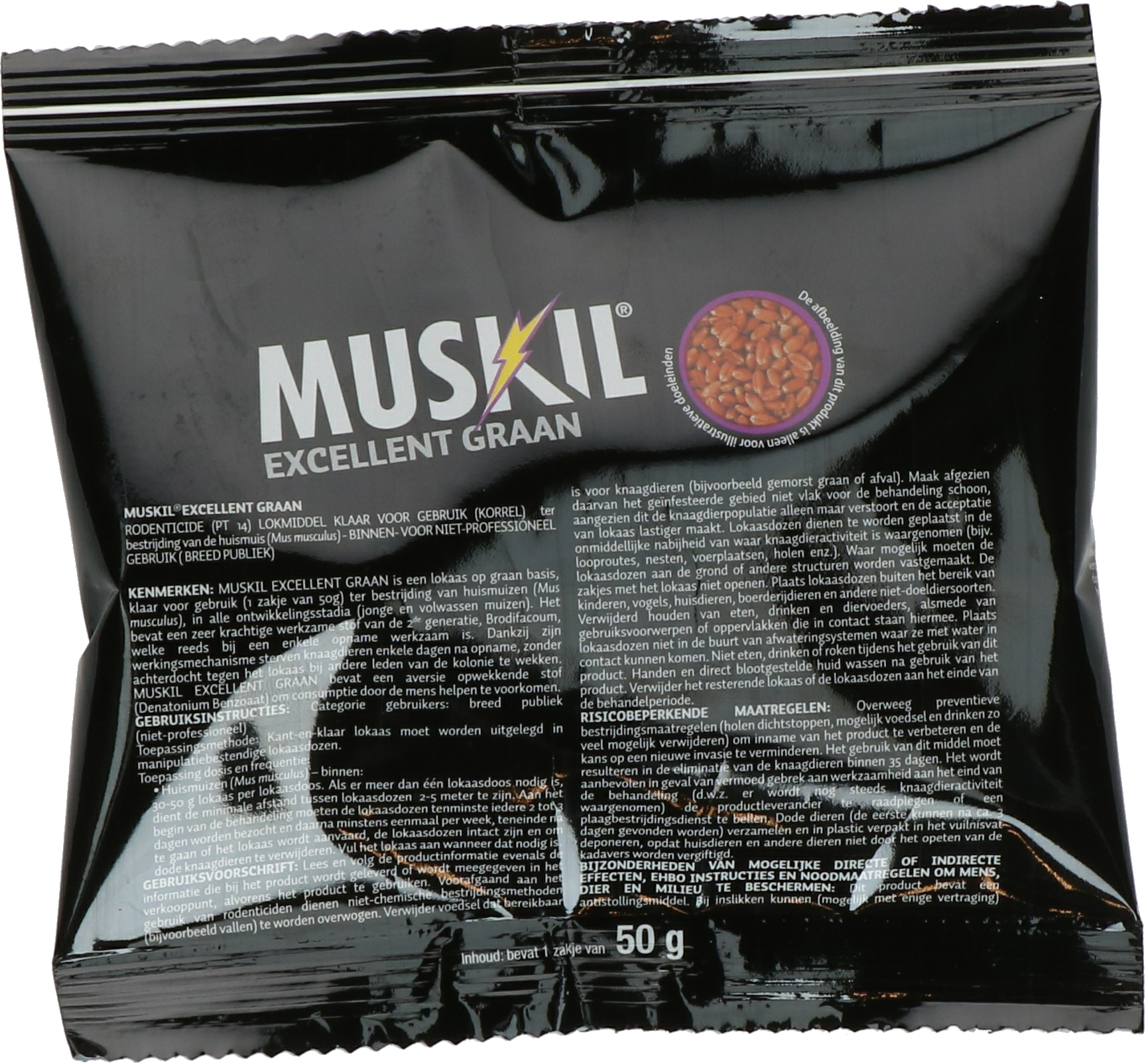 Muskil Excellent Graan Muis Sachet (50g) - Afbeelding 3