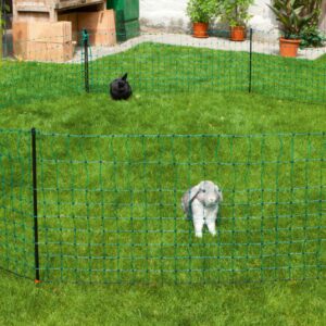 Net afrast konijn 65 cm, enkelpunt 12 m.