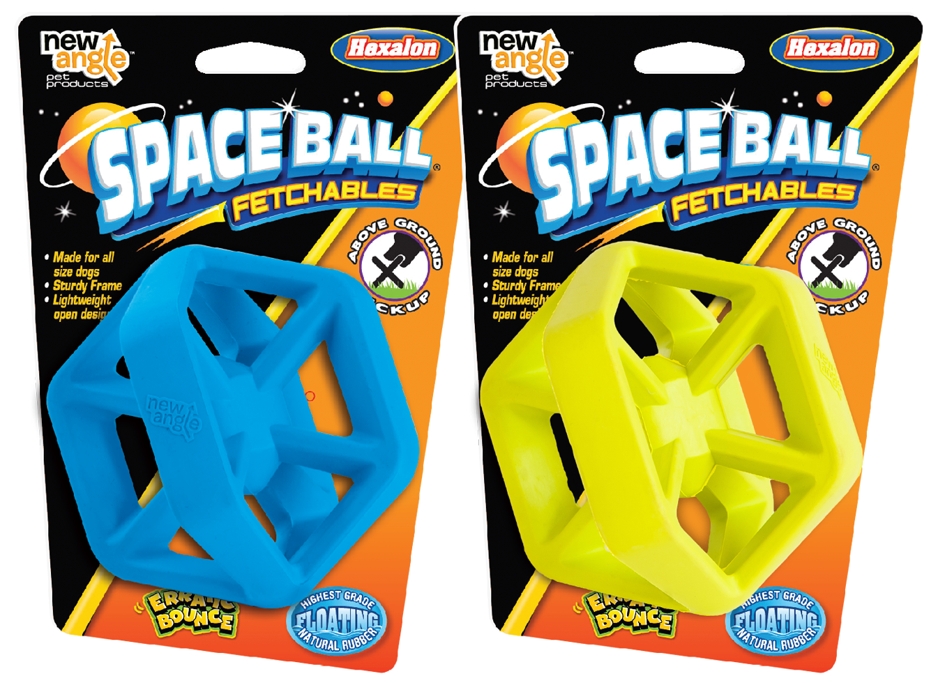 Space Ball Hexalon Fetch Toy