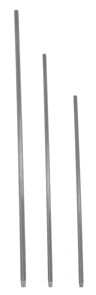 Paal Fiber Glass 80 cm grijs