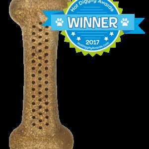 Pet Qwerks Flavorit Wood Bark Bone Mint Small