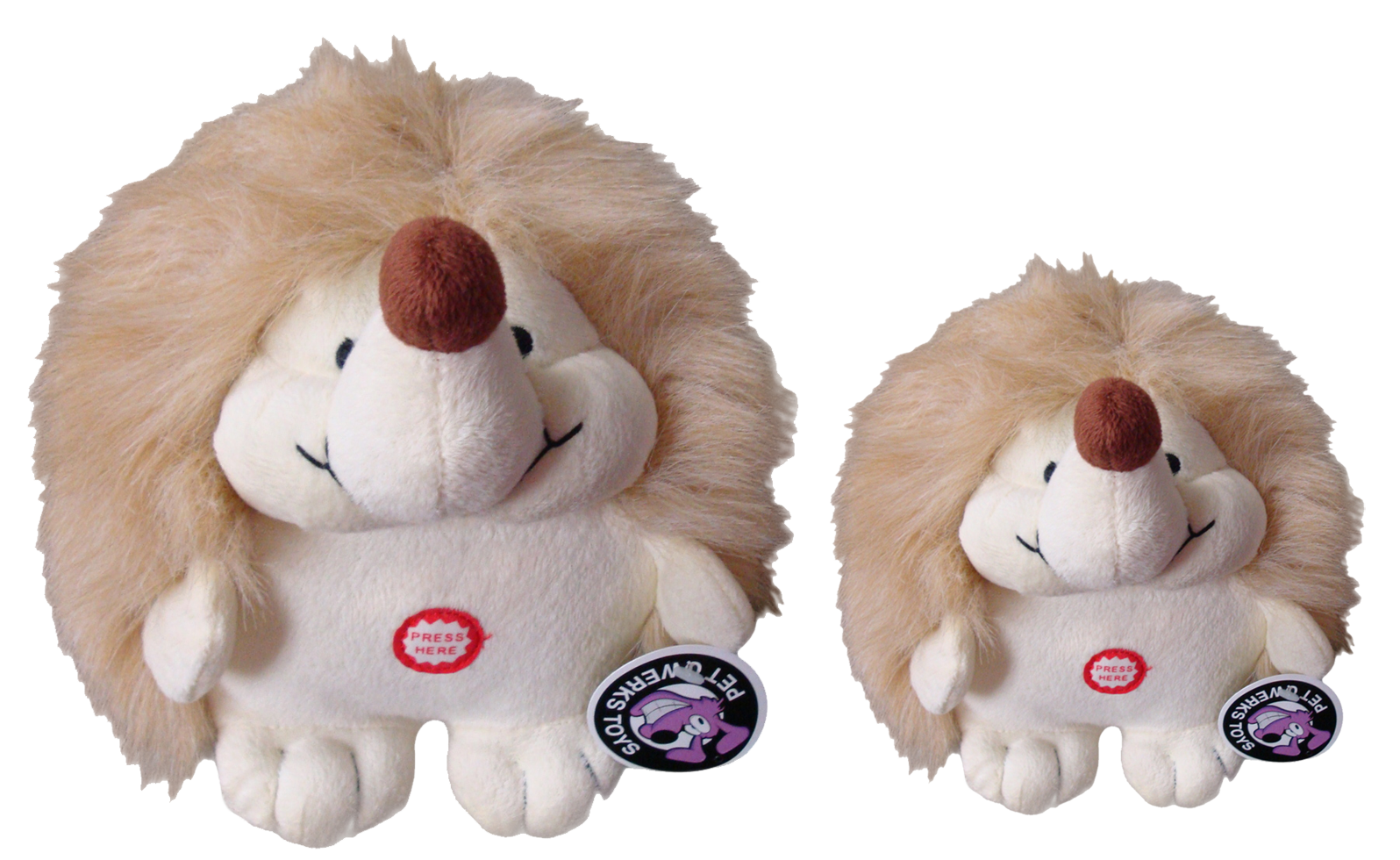 Pet Qwerks Plush Hedgehog Small 10,5 cm